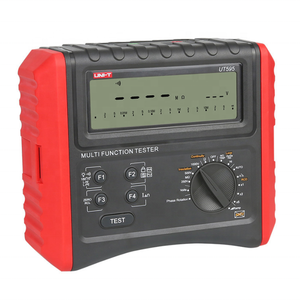 UT595 Digital Multifunction Electrical <strong>Tester</strong> Voltage Resistance Loop Phase Consequence Impedance <strong>RCD</strong> Measurement - Product Image 1