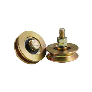 ล้อเลื่อนประตูเหล็กแบบหนา ดีไซน์ทันสมัย ขายดี พร้อมลูกปืนคู่ ร่อง U/<span class=keywords><strong>V</strong></span>/Y  ล้อเลื่อนประตูและหน้าต่างขายดีอันดับต้นๆ - Product Image 5