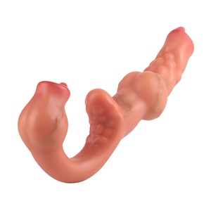 Vibradores Anales de Silicona, Doble Dildo para Mujeres, Estimulador de Punto G y Clítoris, Tapón Anal Vibrante, Dildo Portátil, Juguetes Sexuales para Parejas - Product Image 3