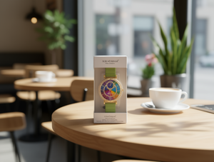 Orologio da Donna Sor.Mumeam Placcato Oro con Cassa Rotonda, Cinturino in Silicone Multicolore, Resistente all'Acqua, Orologio alla Moda - Product Image 2