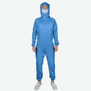 Tuta Protettiva Antistatica con Zip all'Inguine, Cappuccio Integrato, Leggera e Traspirante per Adulti, Ideale per Officina e Ambienti Puliti - Product Image 2