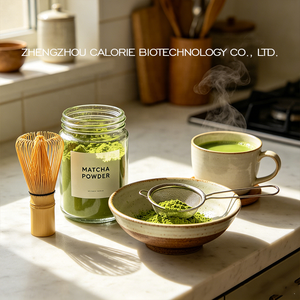 Poudre de Matcha de Qualité Cérémoniale Pure, Thé Vert Biologique Naturel, Favorise le Métabolisme, Aide à la Perte de Poids Saine, Soin Quotidien - Product Image 5