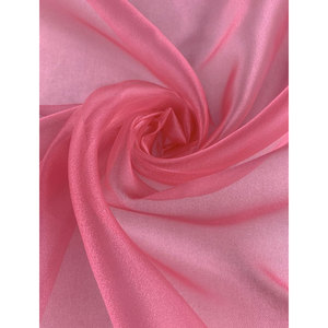 Rouleau d'organza rose doux de qualité supérieure, écologique, en gros, pour robes de soirée et jupes de luxe pour femmes, tissu en organza de soie et polyester - Product Image 1