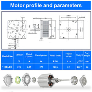 <span class=keywords><strong>มอเตอร์</strong></span>ไร้แปรงถ่าน RB 110BLDC 12V พร้อมมอเตอร์เกียร์หนอน <span class=keywords><strong>DC</strong></span> สำหรับ<span class=keywords><strong>เครื่อง</strong></span><span class=keywords><strong>ซัก</strong></span><span class=keywords><strong>ผ้า</strong></span>อุปกรณ์อุตสาหกรรม8สาย BLDC - Product Image 4