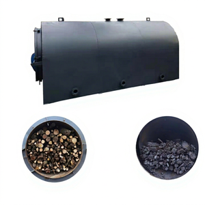 Machine de carbonisation industrielle professionnelle Lerford, four de carbonisation horizontal, haute efficacité, fonctionnement continu, 1 tonne - Product Image 1
