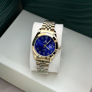 Reloj Automático de Estilo Ejecutivo con Bisel Estriado, Cristal de Zafiro, Ventana de Fecha, Brazalete de Acero Inoxidable, Reloj para Hombre - Product Image 1