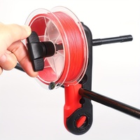 Enrouleur de ligne de pêche portable de 13*3,4 cm, machine à enrouler la ligne, moulinet à lancer, équipement de pêche à la carpe