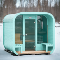 Maisons conteneurs modulaires en aluminium pour cuisines mobiles extérieures, salles de bain, bureaux, hôtels, magasins, cabines en panneaux sandwich