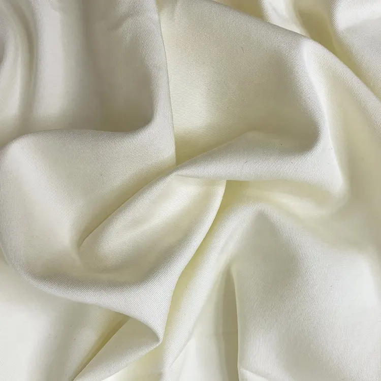 Harvest silk fabric 74% rayon 26% polyester Lyocell hand feel polyester viscose twill fabric