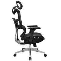 Chaise de bureau ergonomique en maille Autonomous Depot avec massage 3D des genoux Insertion de hauteur cible de 8 heures Cher mais confortable