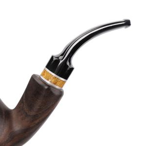 حامل سيجارة من الخشب الطبيعي 3 في 1 من MUXIANG, حامل سيجارة من خشب الأبنوس الطبيعي مع وعاء من النحاس مع الناطقة في صورة خشبية من wengen - Product Image 5