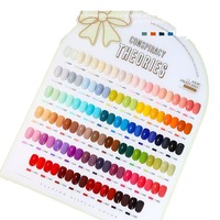 2025 58 couleurs 15 ml Kit de vernis à ongles en gel écologique non toxique avec couleurs coeur et macaron pour salon de manucure