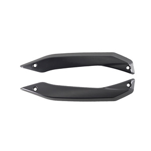 Motorcycle Windshield Trim Strips For Yamaha XMAX300 250 18 21 Black <b>Plastic</b> Front Mounting <b>Bracket</b> Replacement Part - Product Image 1
