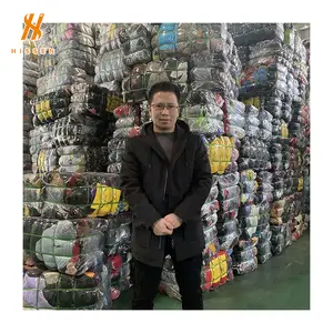 Clothes Bales factory Cqs Aa Grade Bulk Used Clothing