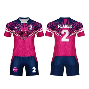 Hete Aanbieding Super Custom Rugby Shirt Rugby League Shirt Snel Droogende Sublimatie Rugby Shirt - Product Image 1