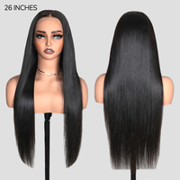 Mince Ombre Armure Tressée Ce Que L'humain Raw Machine Blanchi Brésilien Vente Perruques De Cheveux Humains