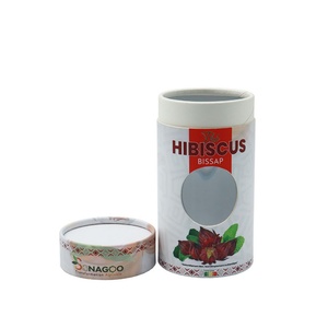 Tube d'emballage alimentaire en papier kraft biodégradable et recyclable, personnalisé, respectueux de l'environnement, pour le thé, le café, les bonbons, couleur et taille personnalisées - Product Image 2