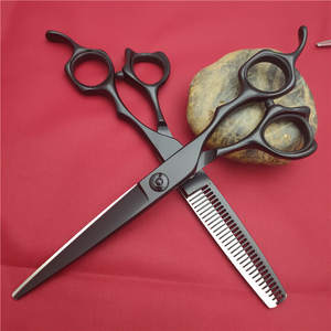 Ciseaux à cheveux Feiwei 6,0 pouces, rose gold, ciseaux à effiler en acier inoxydable 440C, lame tranchante, manche long, pour coiffeur - Product Image 3