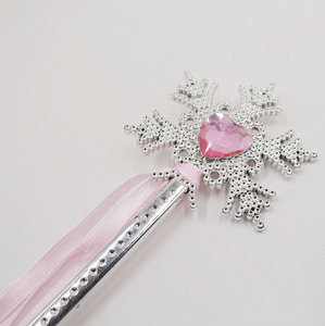 Diadema Rosa con Bola de Pelo, Falda Tutú, Collar de Perlas y Varita Mágica, Conjunto de Disfraz de Princesa para Niñ<span class=keywords><strong>as</strong></span> - Product Image 6