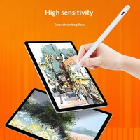 Lápiz Óptico Activo Capacitivo de Metal para iPad y Teléfonos/Tabletas Android - Lápices Ópticos de Uso Universal