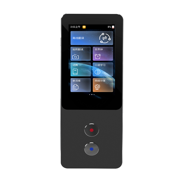 Factory Wholesale T9 Pro Smart Translator Voice Multi Languages Precise 134 Languages Offline Instant Translation Machine