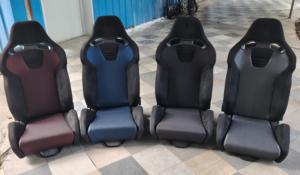 Sedile da corsa RECARO SRS personalizzato con doppia regolazione dell'inclinazione, sedile a guscio modificato per auto per <span class=keywords><strong>Renault</strong></span> Clio RS, Megane RS - Product Image 4