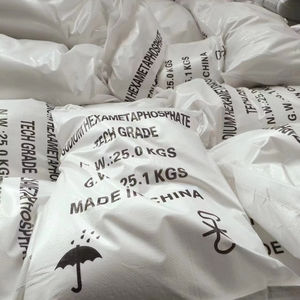 Hexametafosfato de Sodio (SHMP) Grado Alimentario e Industrial, Polvo Blanco, Sal Inorgánica, Aglutinante, Dispersante, Fabricante - Product Image 1