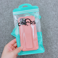 Bolsa de Plástico con Cierre Ziplock Superior y Estampado Personalizado para Empaque de Fundas de Celular