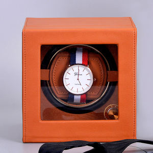 Remontoir de <span class=keywords><strong>montre</strong></span> automatique unique en cuir PU de haute qualité remontoir de <span class=keywords><strong>montre</strong></span> automatique économique Design attrayant boîtes de <span class=keywords><strong>montre</strong></span> étuis - Product Image 5