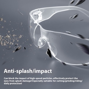 ANSI Z87.1 معتمدة مضادة للضباب ومضادة للرذاذ مصنعي مخزون نظارات أمان مقاومة للصدمات - Product Image 3