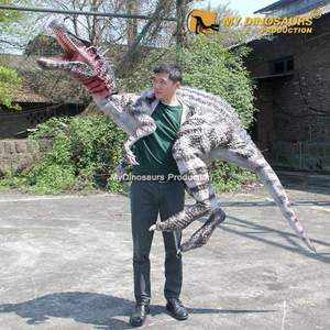 Marionnette à épaule de dinosaure en caoutchouc, nouveau, figurine de chevalière - Product Image 2