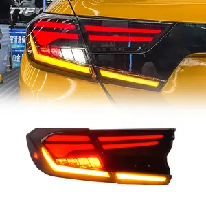 Задний фонарь, новые автозапчасти, Автомобильные светодиодные задние фонари, задний фонарь, поворотный сигнал для honda accord 2018 2019 2020 2021 2022