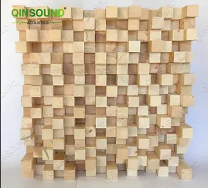 Studio Sound refelation Skyline Wood 3d 墙壁漫射器