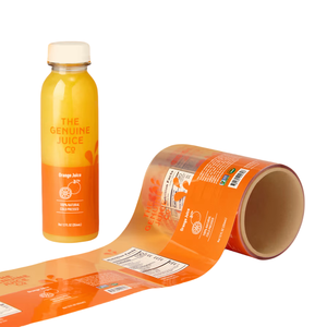 Adhesive Stickers Custom Transparent PP Material Waterproof <strong>Printed</strong> <strong>Label</strong> Roll for Water <strong>Bottles</strong> - Product Image 3