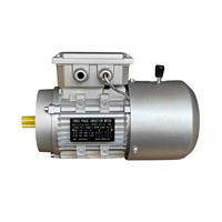 Moteur asynchrone à frein professionnel de qualité supérieure, 380V, boîtier en aluminium, 1400 tr/min, efficacité IE3, IP54, triphasé, 4 pôles