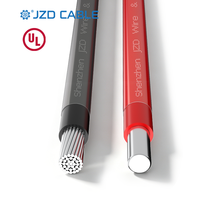 Cable JZD UL THHN 14AWG-750MCM con revestimiento de nailon, conductor de aluminio resistente al fuego, cable para conductos y bandejas de cables.