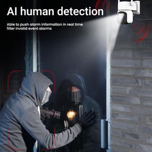 Năng lượng mặt trời ống kính kép 6MP ngoài trời Home an ninh không dây PTZ máy ảnh không thấm nước tầm nhìn ban đêm trong nhà không thấm nước CCTV Camera với wifi - Product Image 6