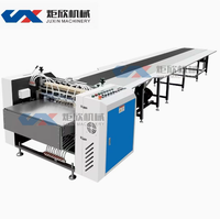 Machine à coller entièrement automatique à double alimentation JX-GS850 pour l'emballage de boîtes et de films, laminage haute vitesse, personnalisable