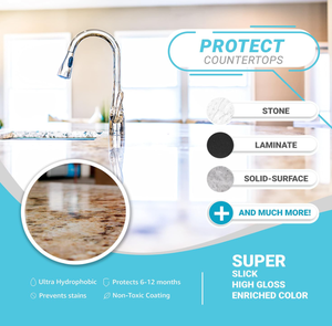 Kit de Revestimiento Cerámico <span class=keywords><strong>Lifeproof</strong></span> en Aerosol - Brillo, Sellado y Protección para Superficies de Cocina y Baño, Repele Manchas y Suciedad - Product Image 5