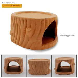 <span class=keywords><strong>D</strong></span>écoration <span class=keywords><strong>d</strong></span>'<span class=keywords><strong>aquarium</strong></span> en argile, pot en sable violet, cachette pour poissons et crevettes, trou de ponte, <span class=keywords><strong>aquarium</strong></span> pour cichlidés, nid de crevettes, aménagement paysager - Product Image 3