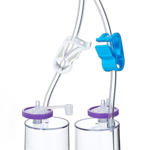 Collecteur de bactéries à filtration stérile, entièrement hermétique, anti-fuite, filtre à 2 ou 3 unités pour tests microbiologiques en laboratoire - Product Image 2