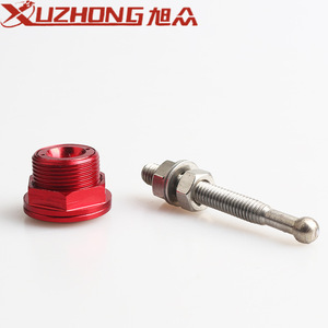 Xuzhong Hood Lock 22mm <b>Push</b> Button Type For <b>Car</b> Engine Bay Tuning Upgrade - Product Image 4