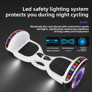 Patinete Eléctrico Autoequilibrado para Niños, Marco de ABS, Luces LED con Música, Ruedas de 7 Pulgadas, Bicicleta Inteligente de Dos Ruedas, Modelo A7 - Product Image 3