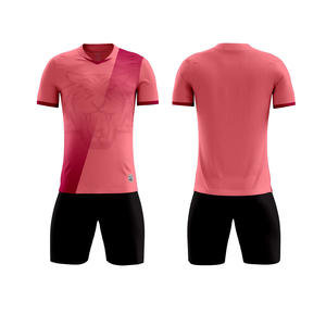 Горячая распродажа: Униформа для тренировок по футболу унисекс – быстросохнущая, с возможностью нанесения имен и номеров команды, летняя футбольная форма с коротким рукавом для оптовых закупок - Product Image 3