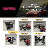AIRMEXT/F-SNX5-M /Série M/Suspension Pneumatique Nissan 350Z KIT COMPLET/Kits Entiers/AIRRIDE/Airlift/Pneumatiques /Gestion de l'Air