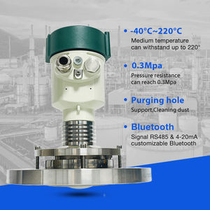 80-GHz-Radarfüllstandsmesser Wasserzähler sensor mit fern gesteuerten Instrumenten füllstand messgeräten für die Feststoff messung - Product Image 5