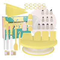 Ensemble de plateau tournant pour la pâtisserie, pour la décoration de gâteaux, outils de pâtisserie, décoration de gâteaux DIY, embout de pâtisserie, ensembles d'outils de pâtisserie