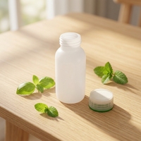 Bouteille en plastique HDPE de 2 L pour le stockage de détergent liquide, conteneur d'emballage vide pour produits chimiques domestiques et industriels