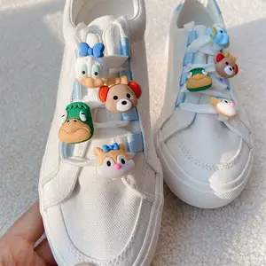 New Arrival Plastic diy Cartoon Cute Shoe Charms Set Sport Shoes for decoration