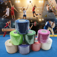 Bande adhésive élastique en coton EAB de 5 cm pour le sport, idéale pour les poignées de pouce, la musculation, la protection des doigts, le CrossFit